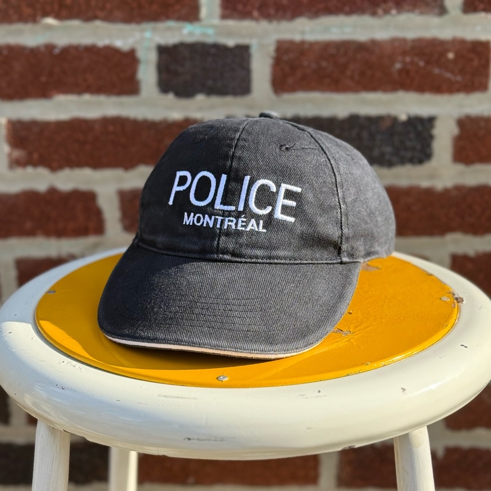 Vintage 00’s Police “Montreal” Faded Cap